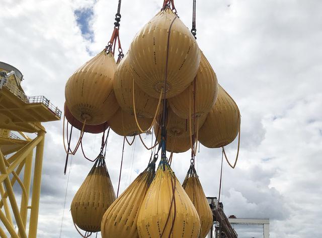 Largest Load Test in the UK & Europe with 110T Water Weights Bags