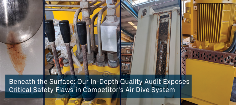 In-Depth Quality Audit in Competitor's Air Dive System