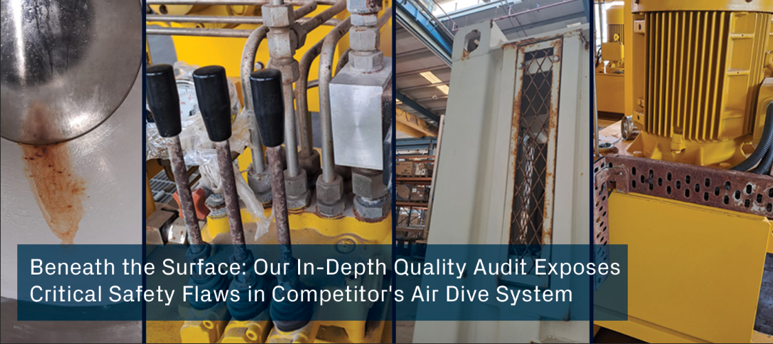 In-Depth Quality Audit in Competitor's Air Dive System